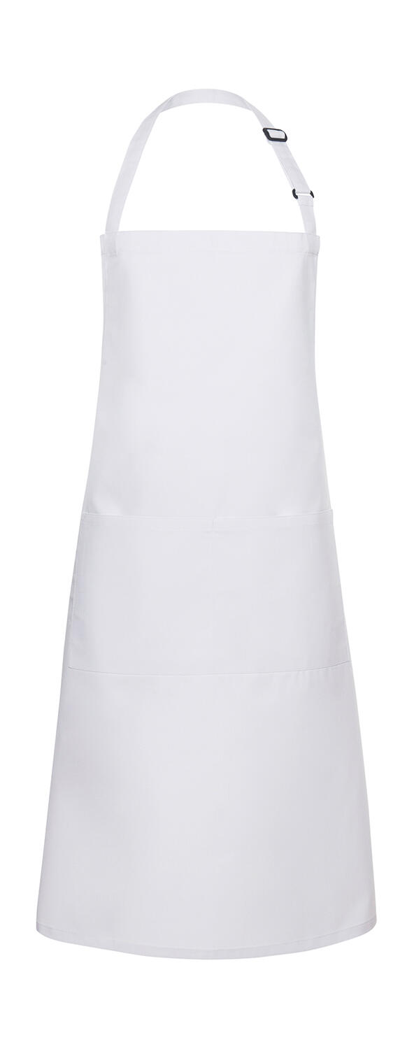 Oversize Bib Apron with Buckle and Pocket