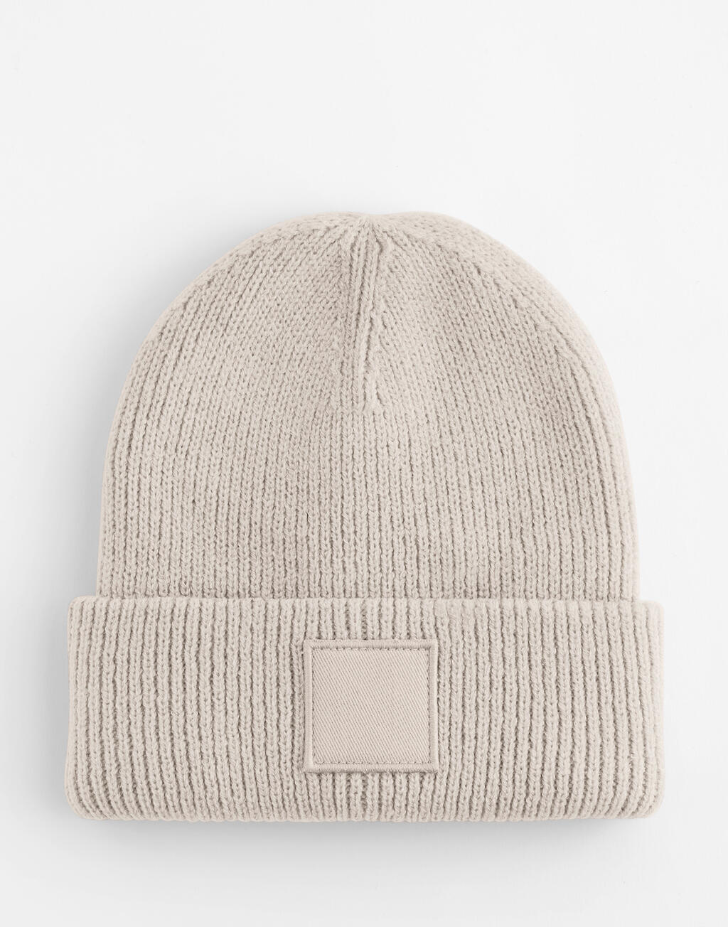 Kids Deep Cuffed Tonal Patch Beanie