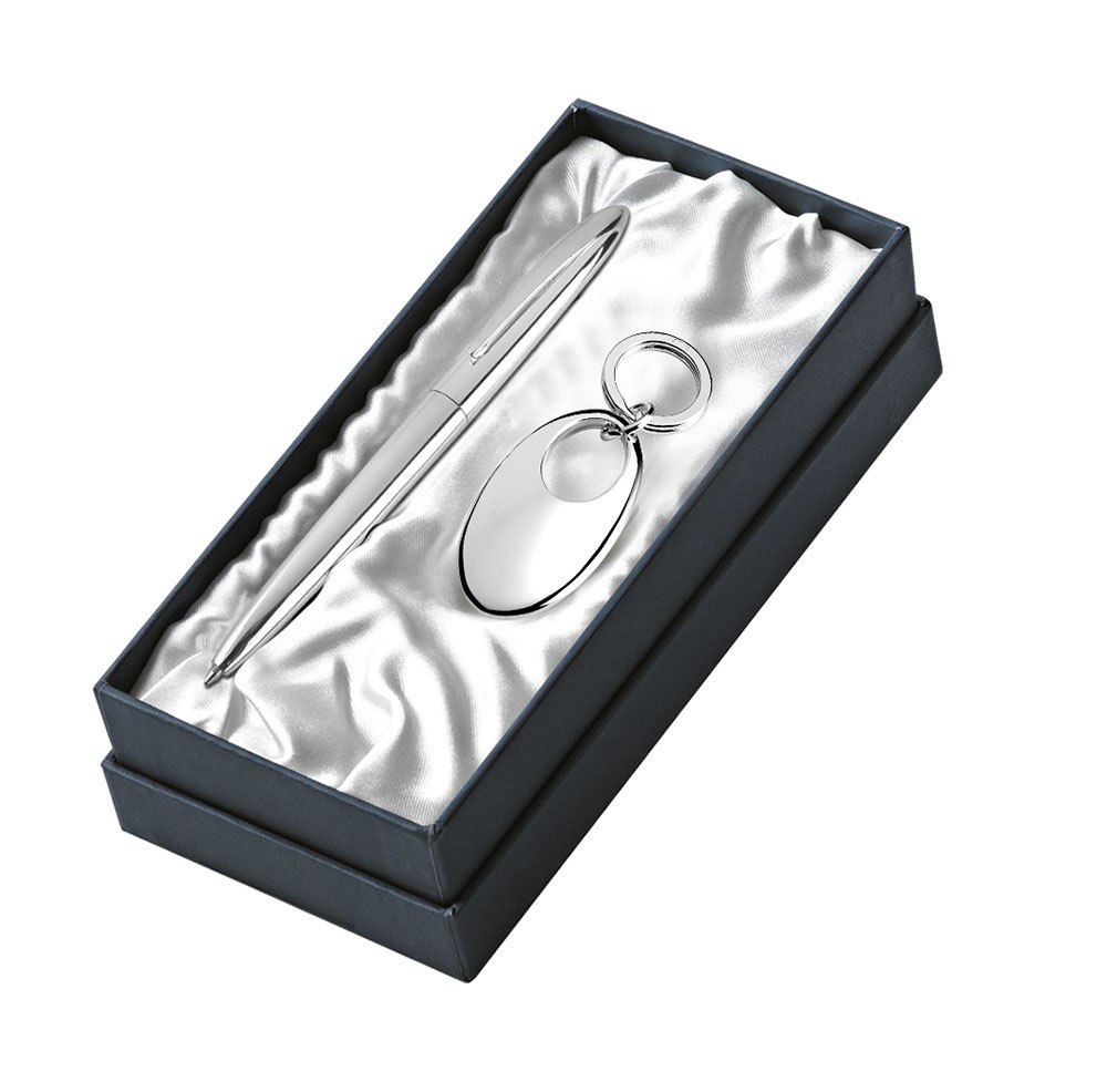 SET (2 pcs) KEY RING & BALL PEN