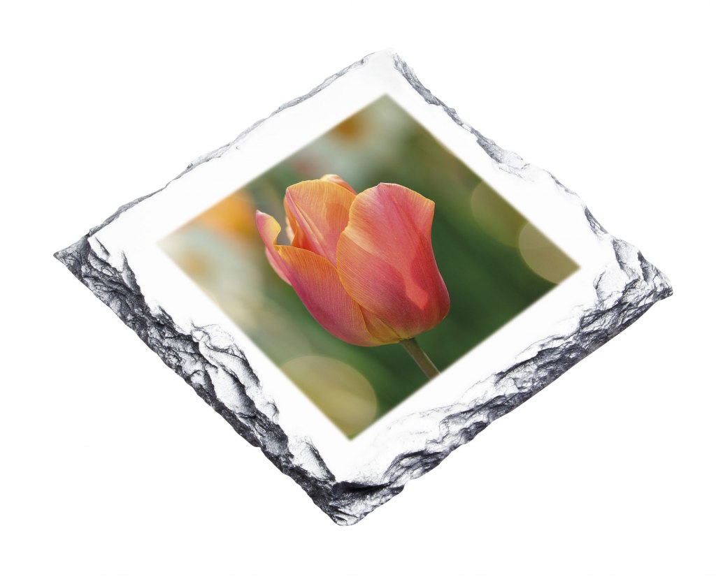 SQUARED STONE SUBLIMATION 9x9 CM