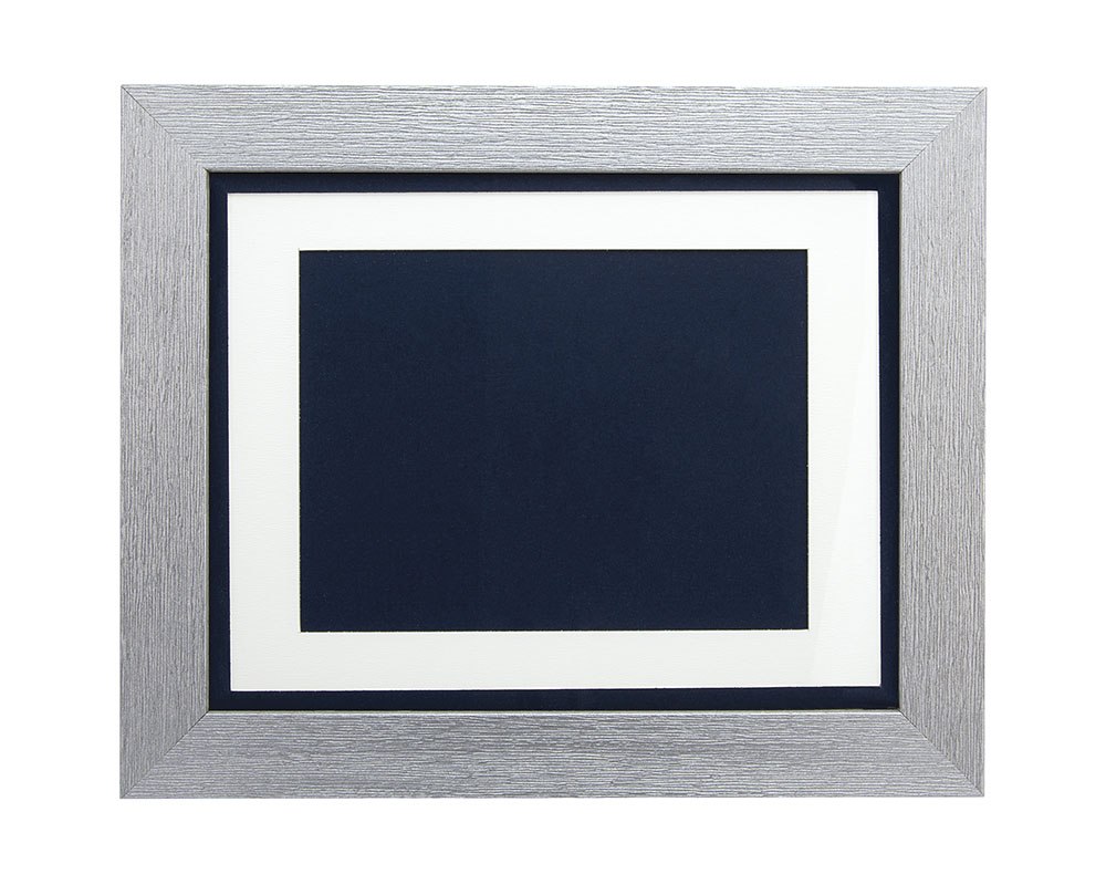CORNICE ARGENTO PER TARGA 13X18 cm