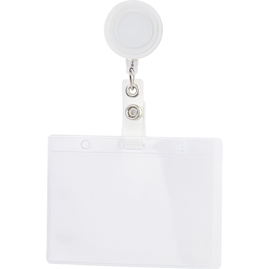 with metal clip to hang on the belt.