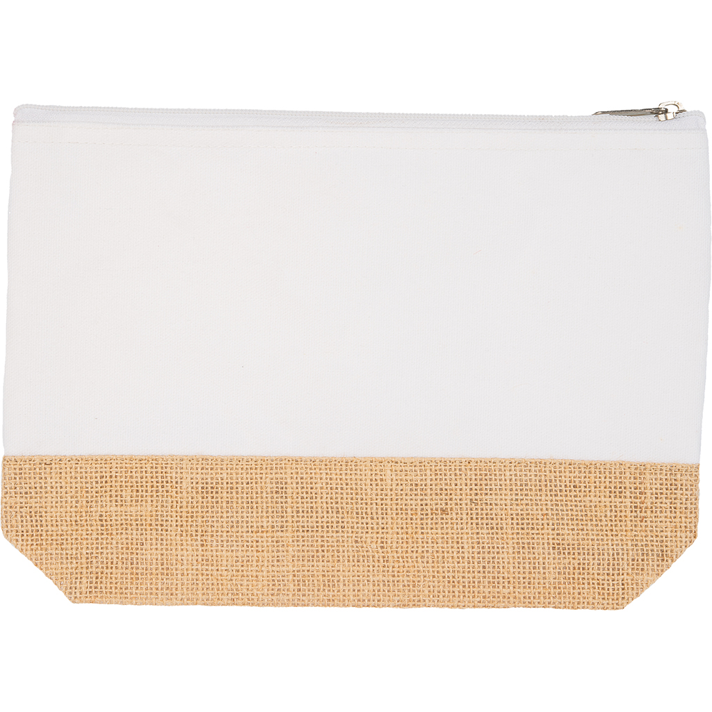 with zipper fastener.