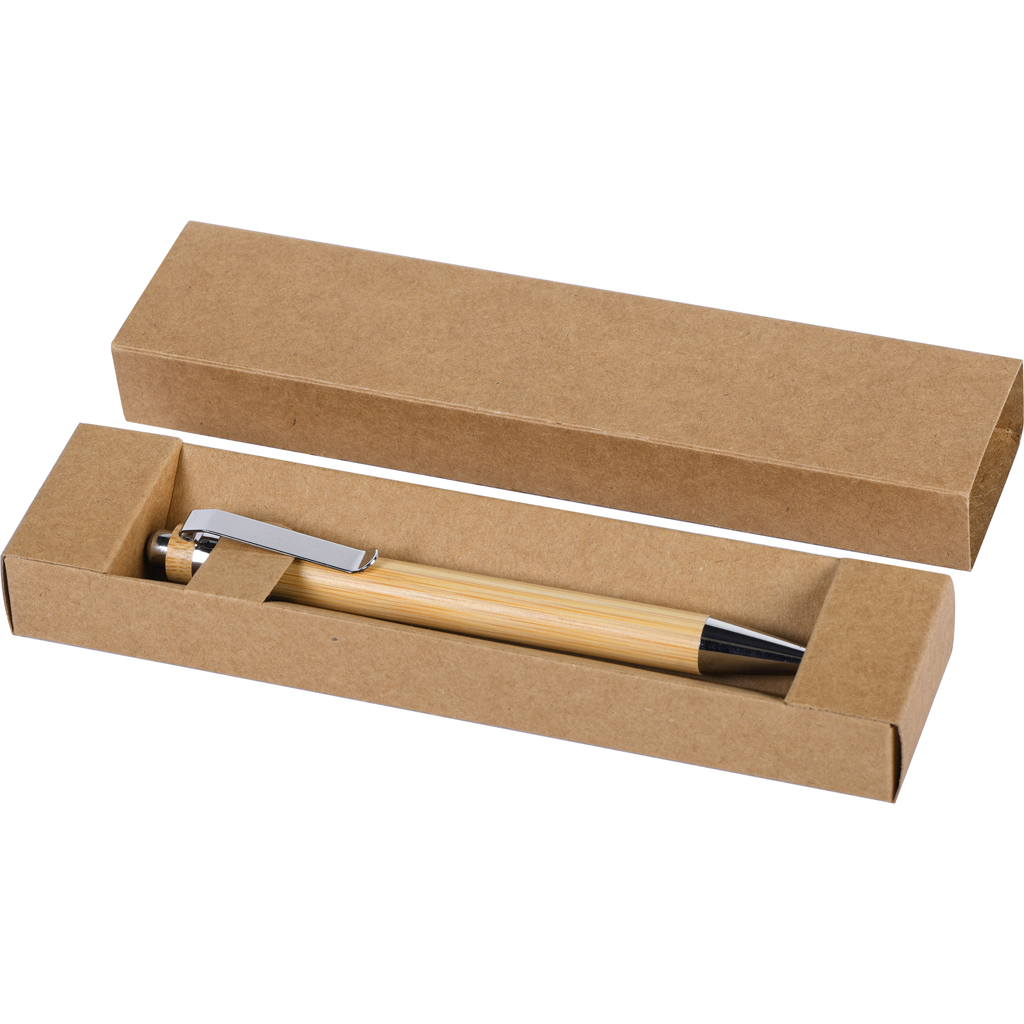 for one pen in recycled paper (pen not included).