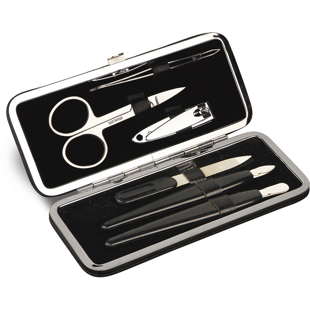 everything you need for your hand care in a practical box in PU.