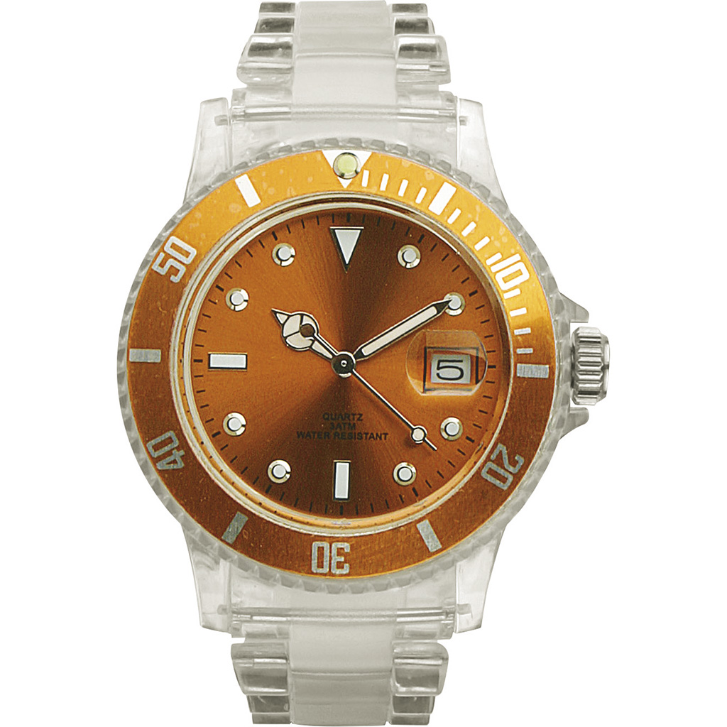 in transparent polycarbonate material