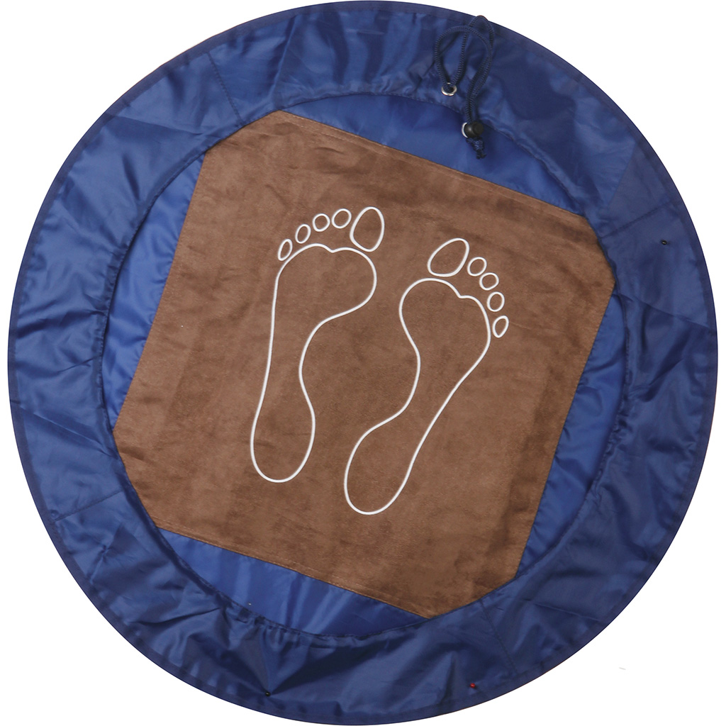 useful backpack suitable as footrest to change of clothes after sports training.