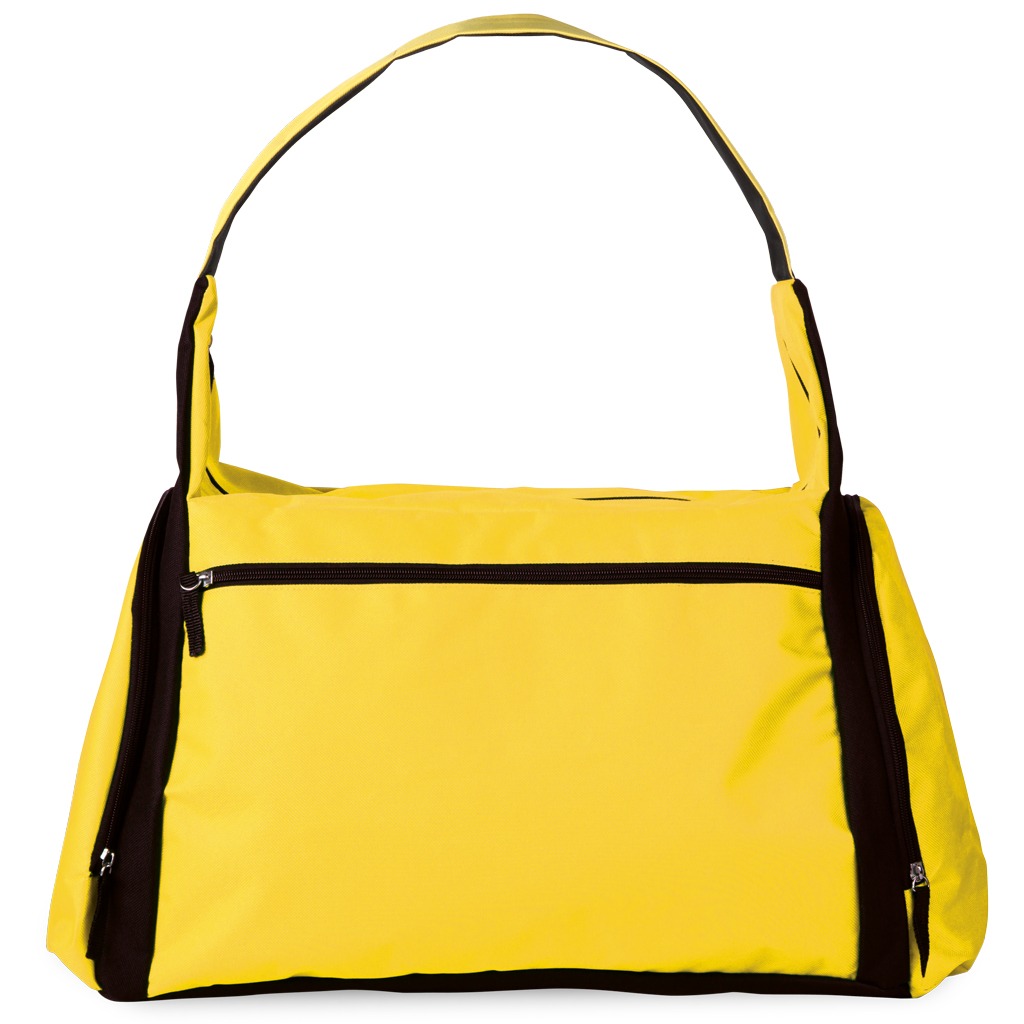 wide front zipper pocket