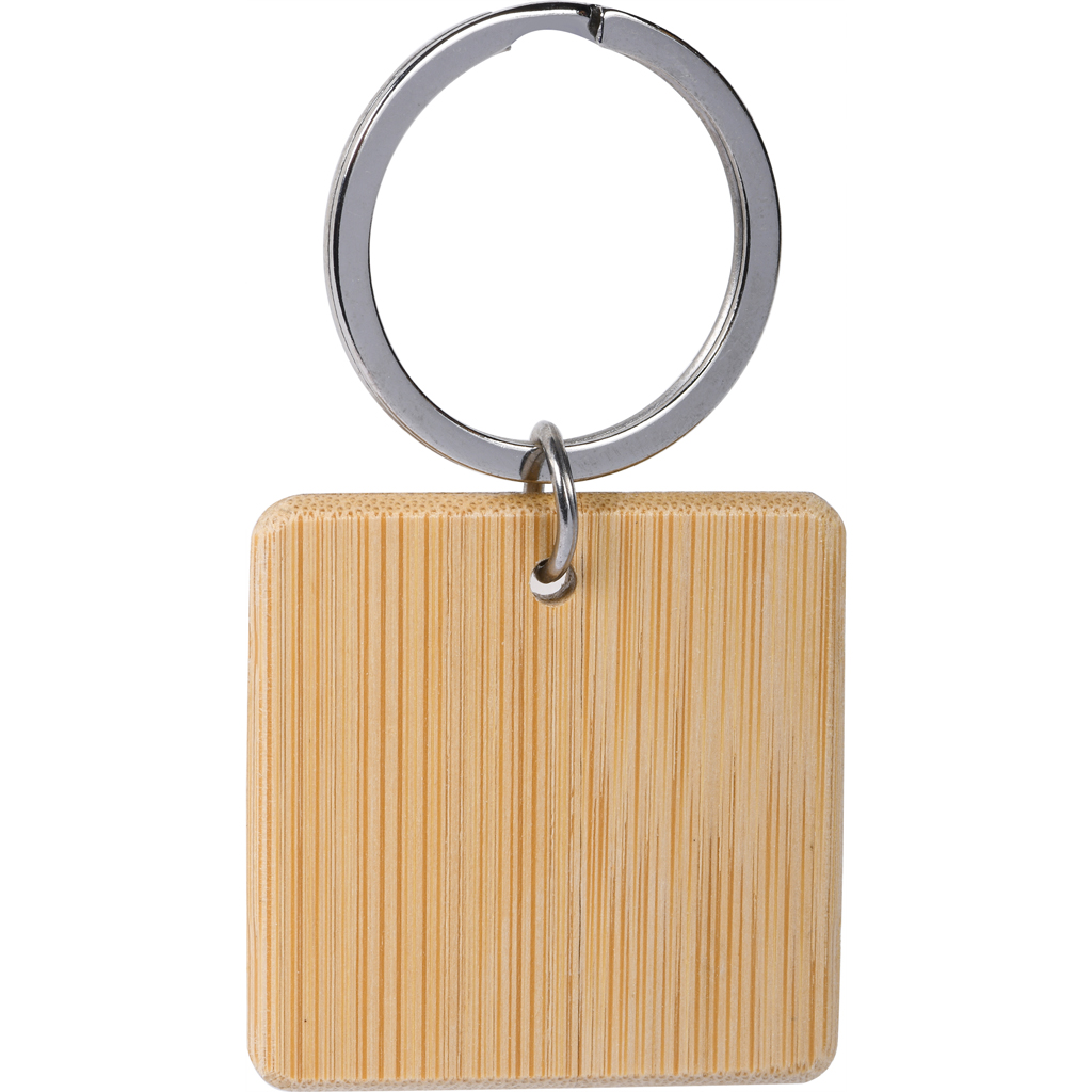 BAMBOO KEY CHAIN WITH NFC TAG NFC NFC