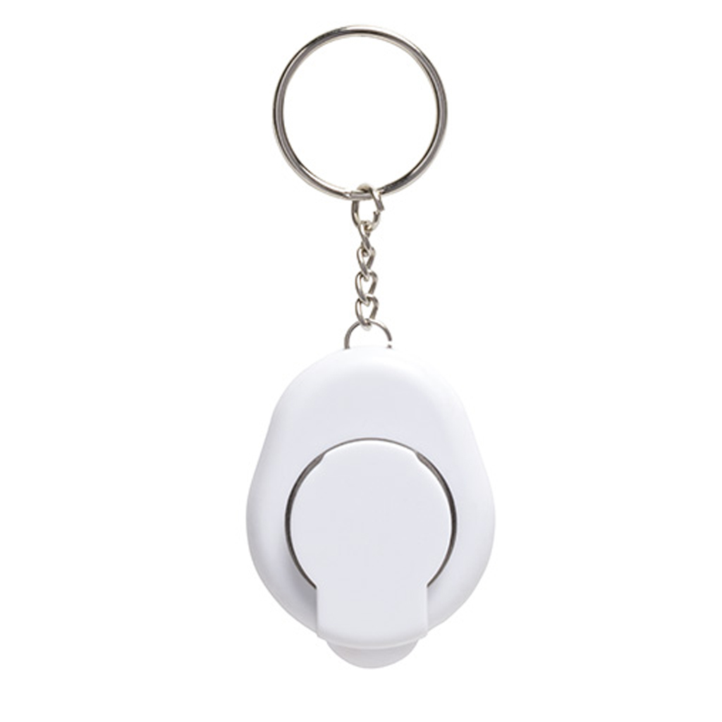 with metal bottle opener and plastic clip to hang on the belt.