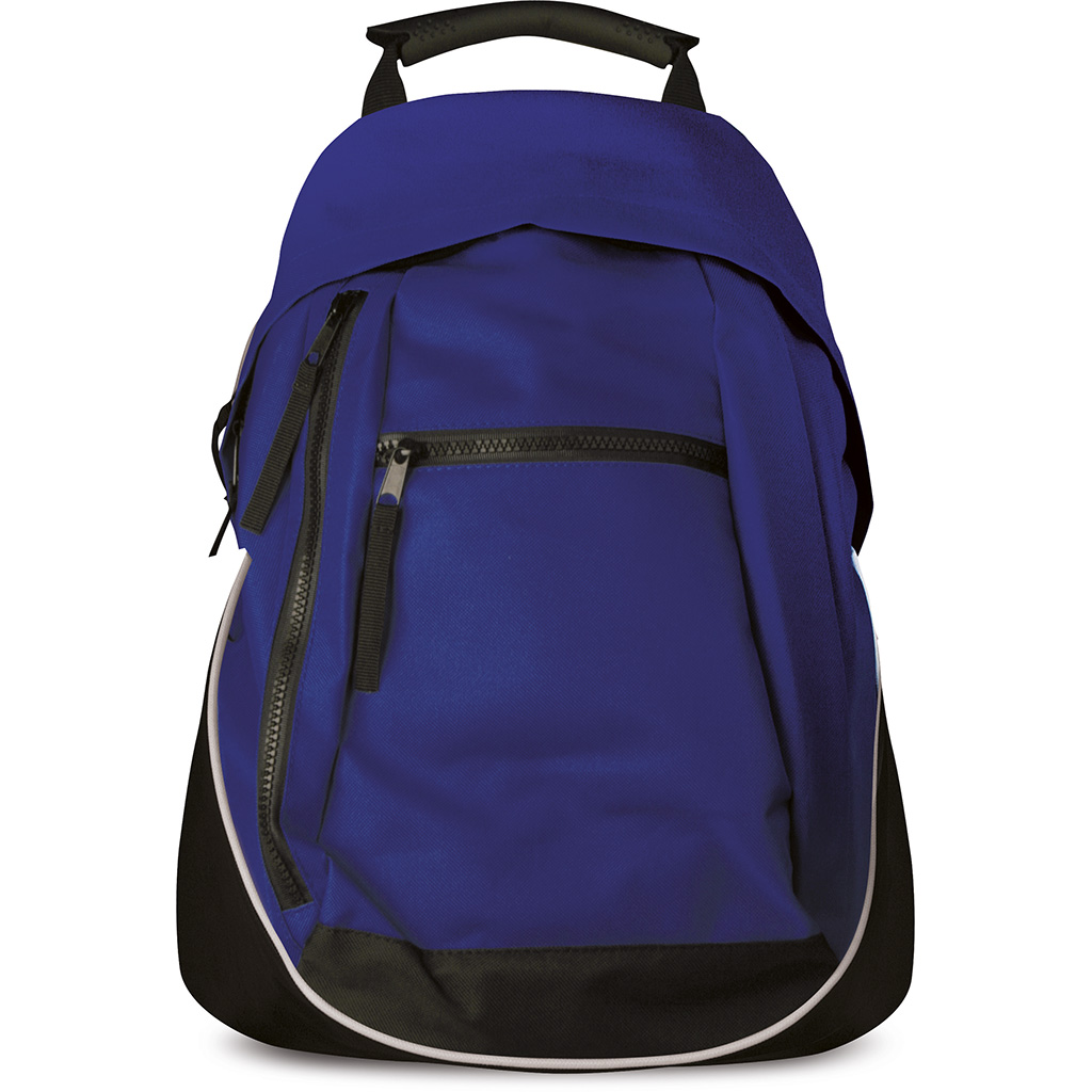 with two front zipper pockets