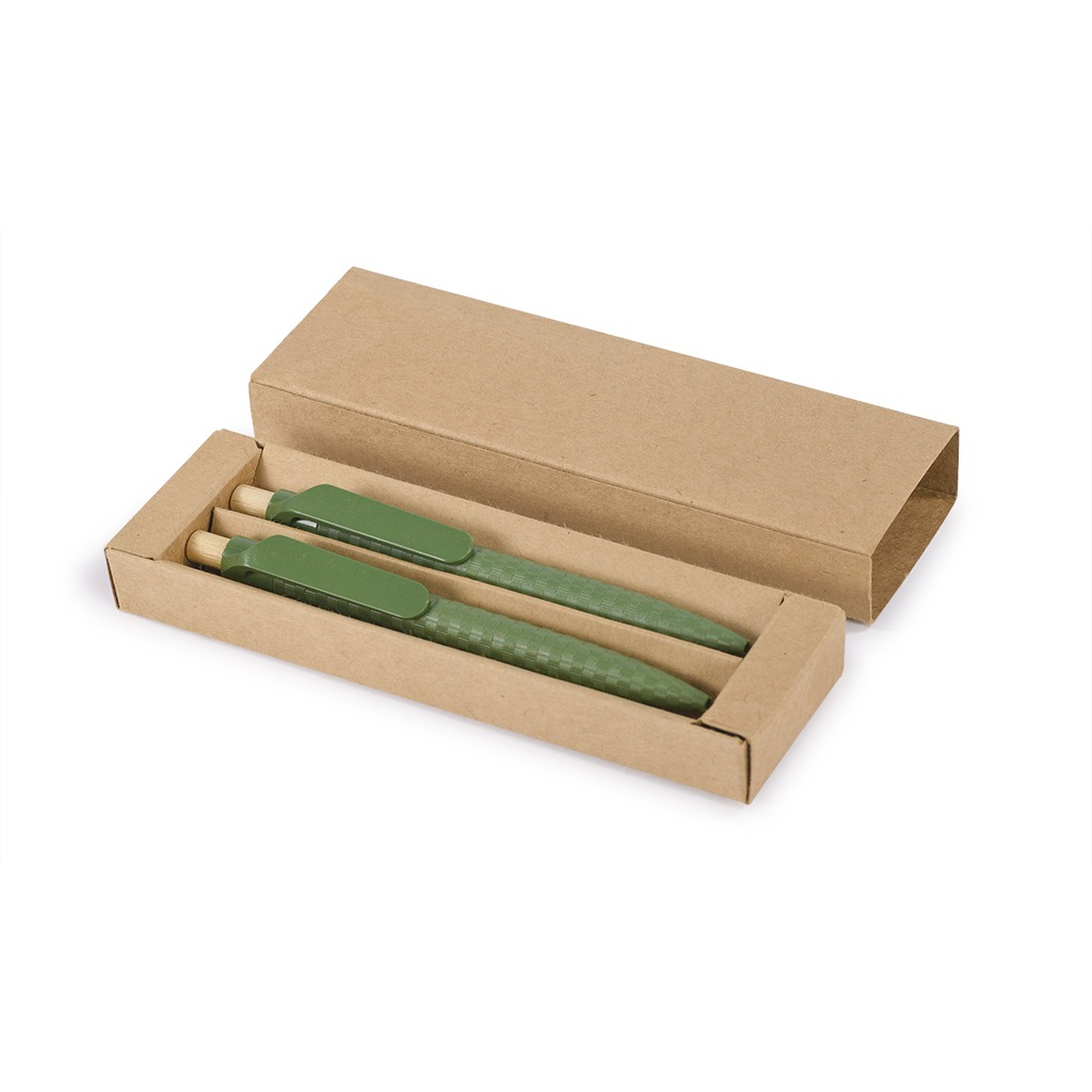 elegant gift box with ball pen with snap-lock