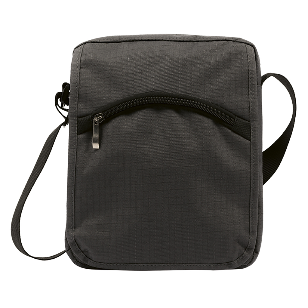 with front pocket with zipper fastener on flap part