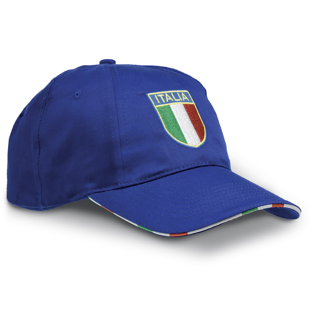 TURNED PANELS CAP WITH ITALIA SHIELD