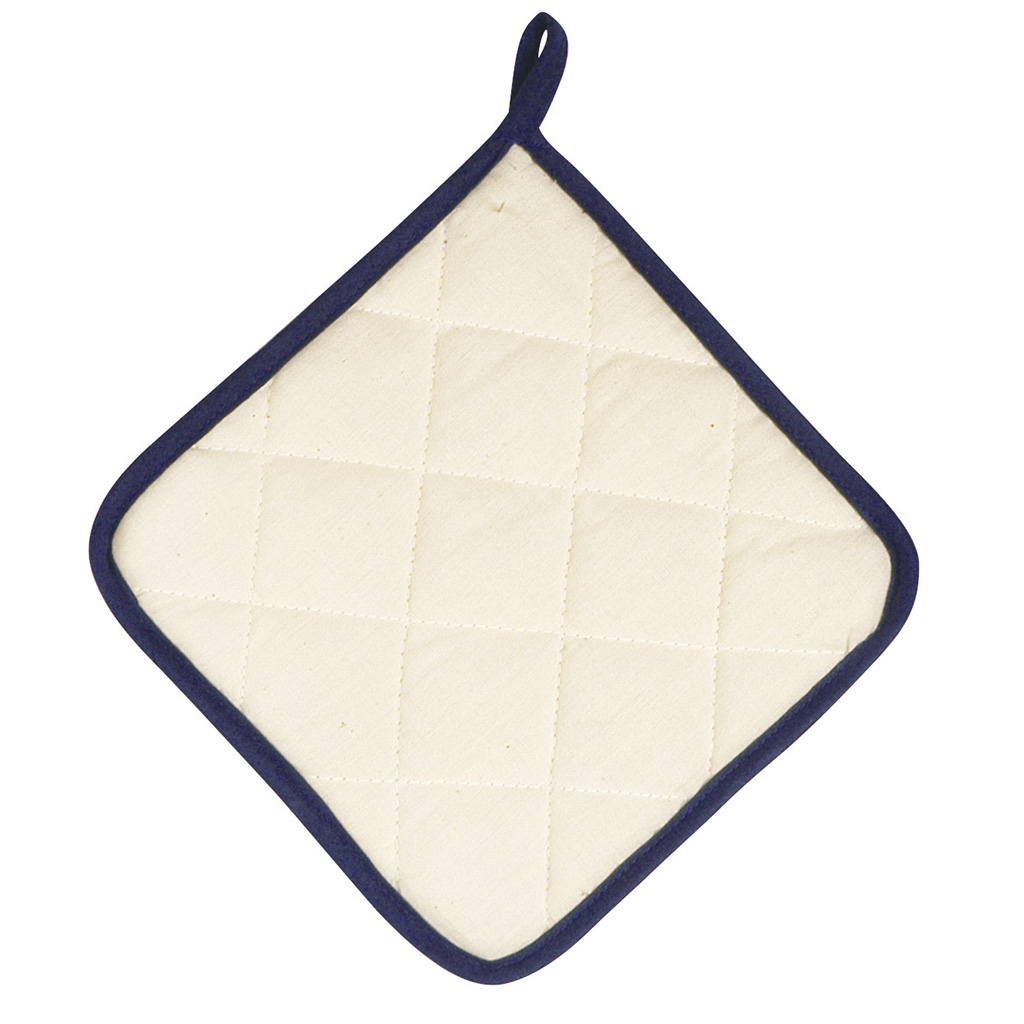 100% cotton with contrast border.