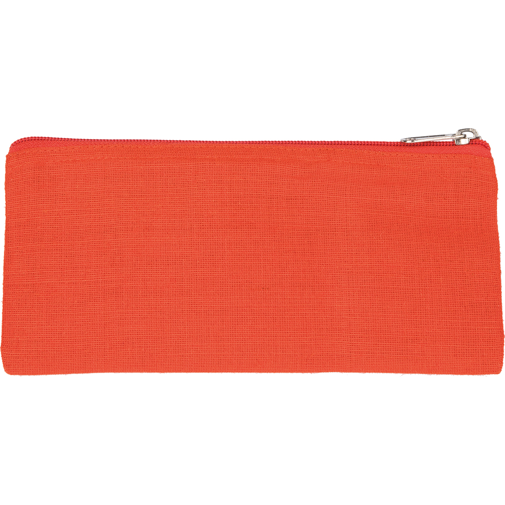 with zipper fastener.