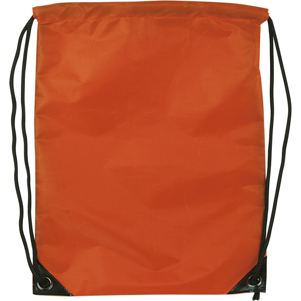 with strings and metal reinforcements at the corners.