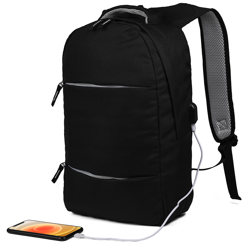 LAPTOP RUCKSACK WITH USB CHARGE PORT