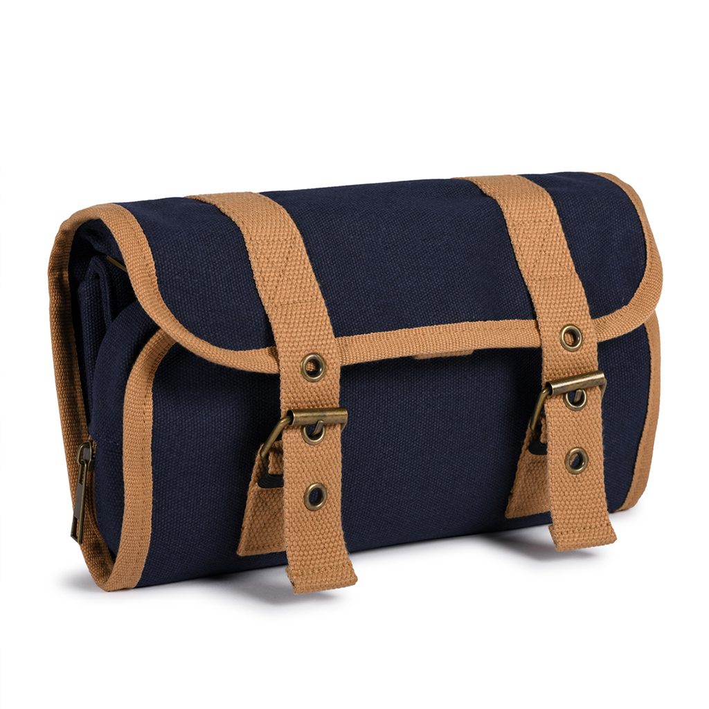 in canvas polycotton material with vintage looking