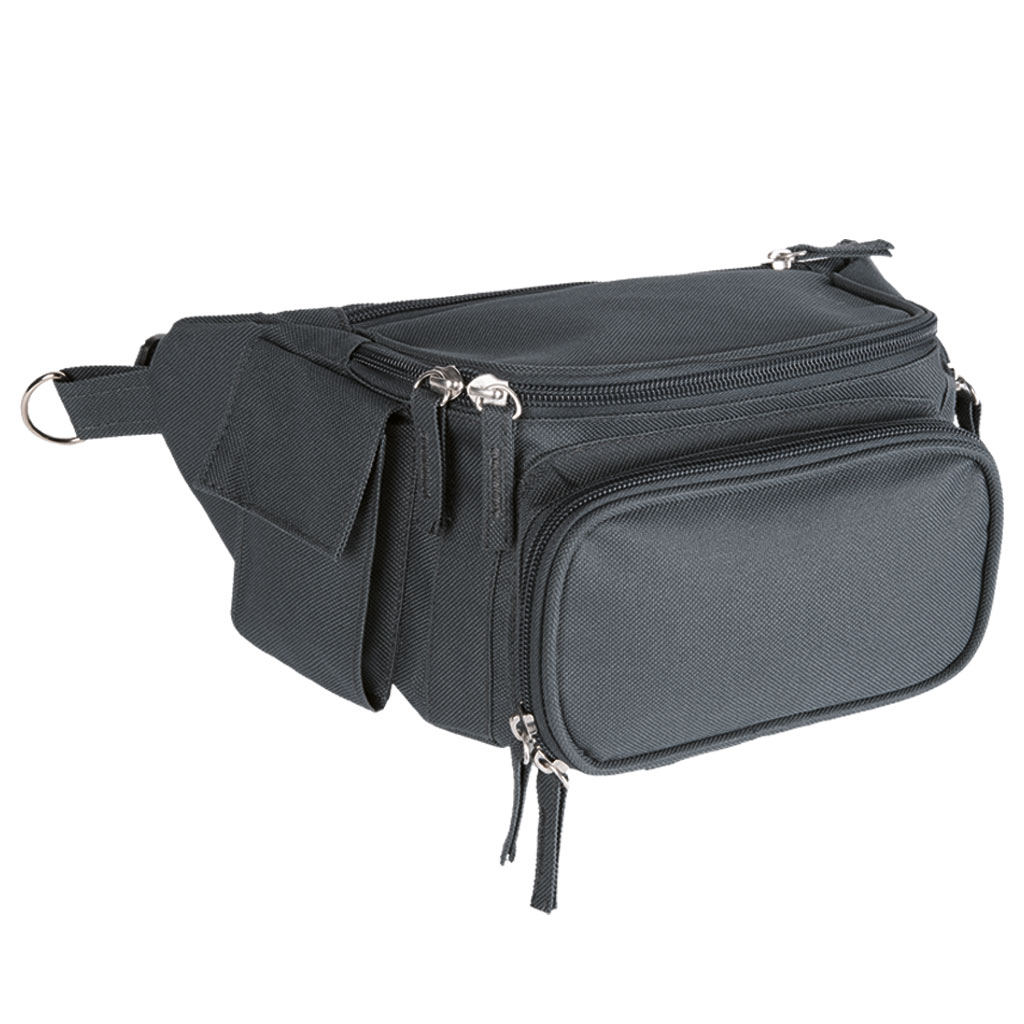 with front and side pockets