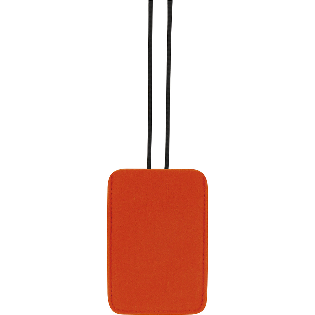 with polyester round lanyard with safety breakaway.