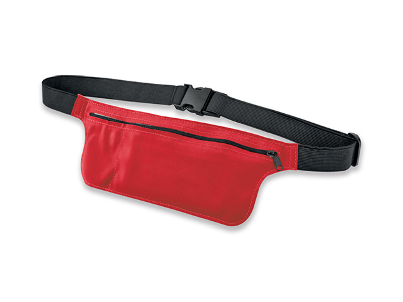PRORUN hip pack for running, Red