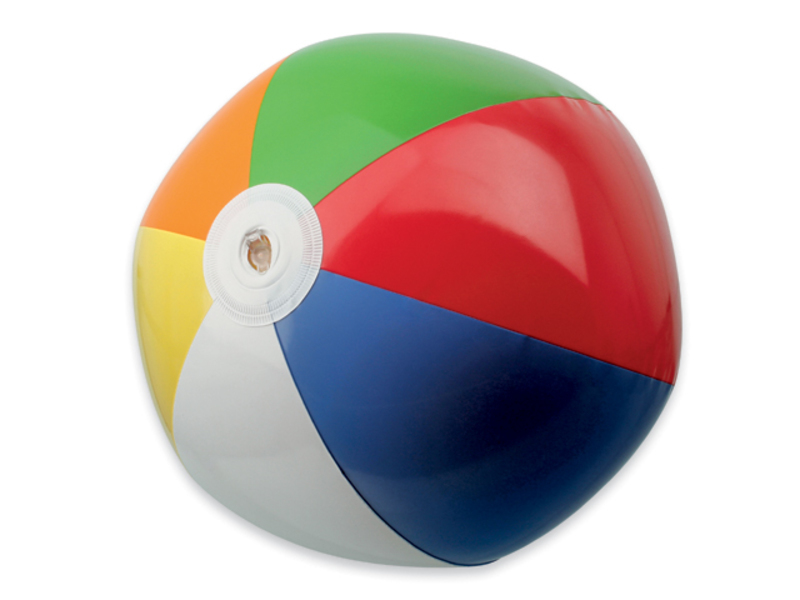 BEACH COLOUR inflatable ball, Assorted