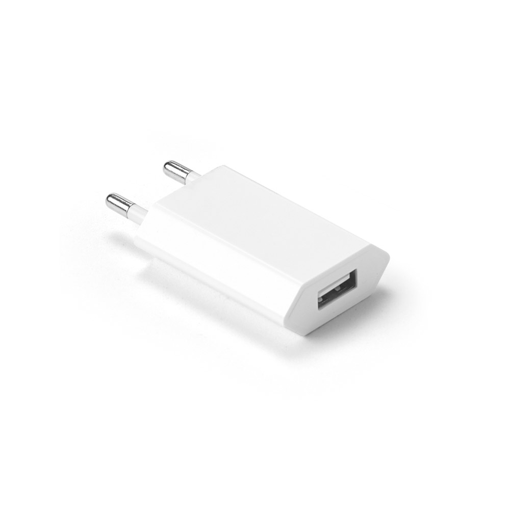 WOESE. Power adapter USB-A 5W made from recycled ABS (100% rABS)
