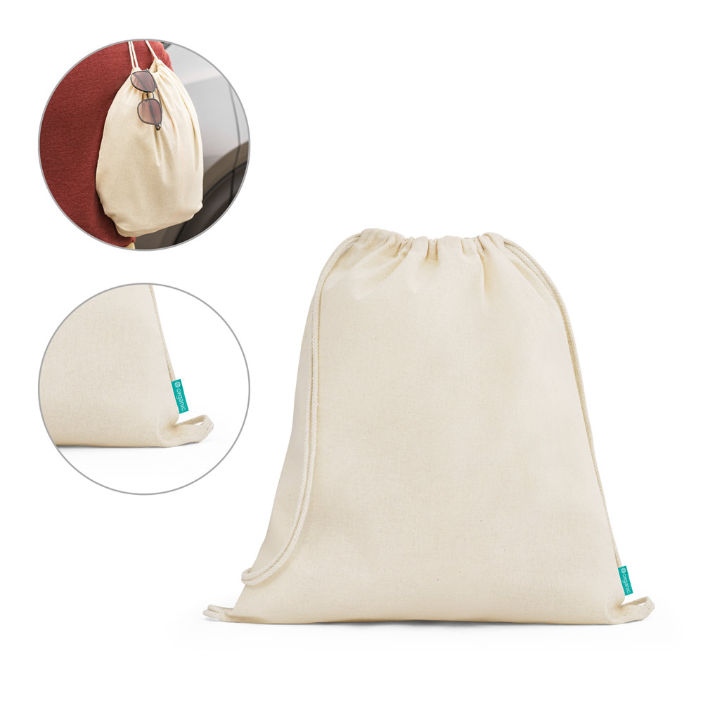 NAMPULA. 100% organic cotton backpack bag