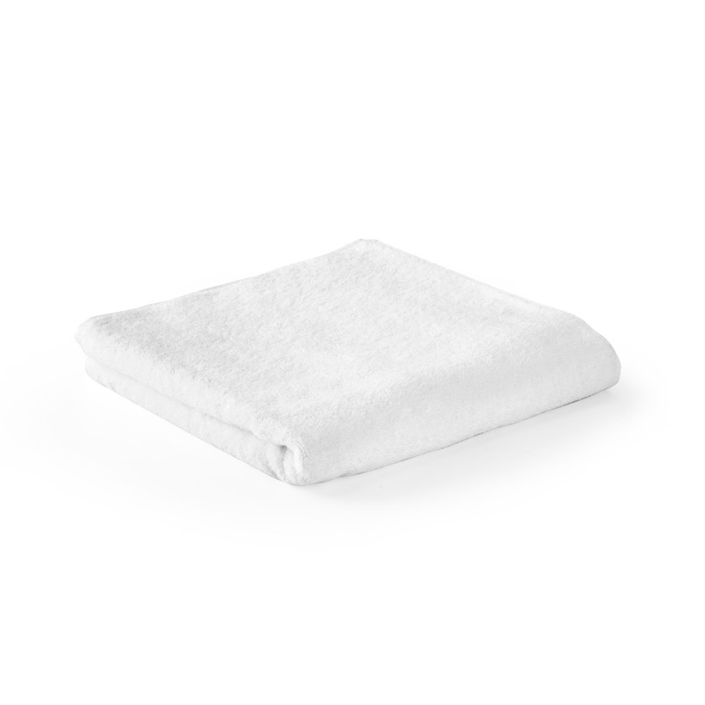 BARDEM S. Hand towel (350 g/m²) in cotton (82%) and recycled cotton (18%)
