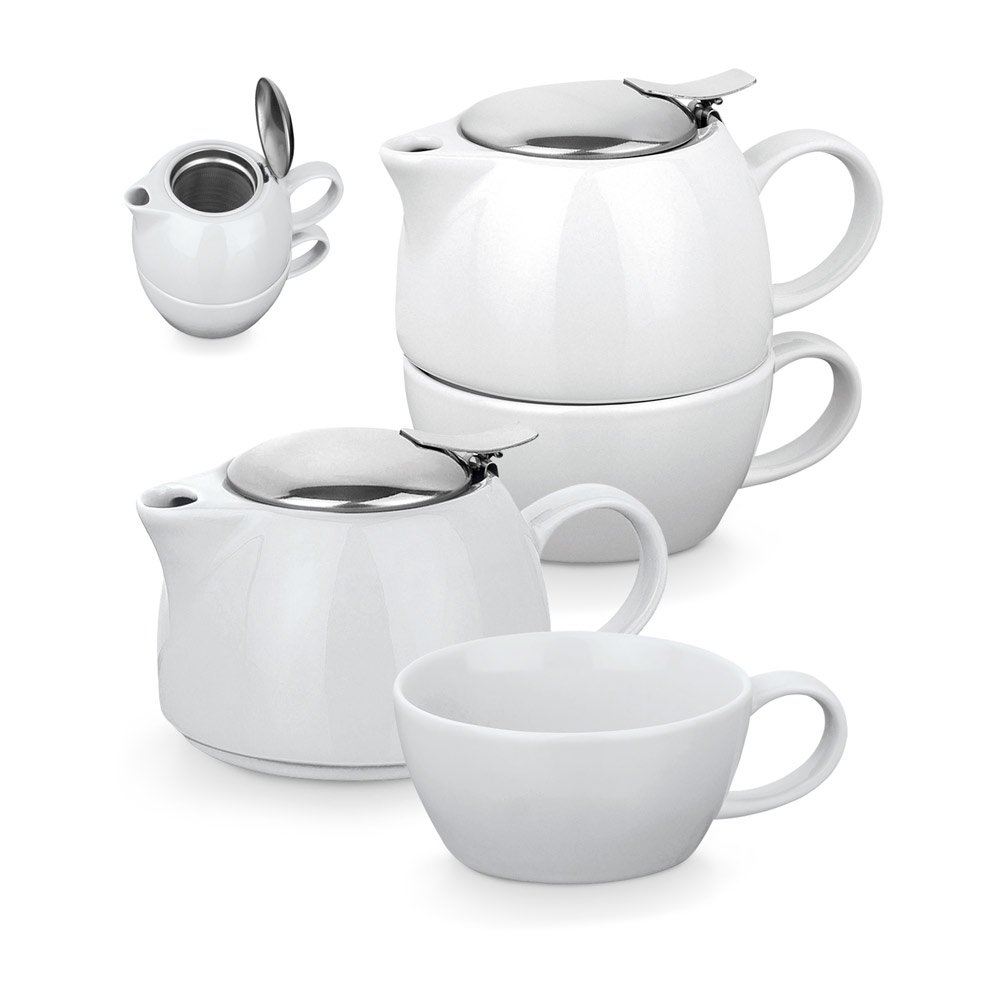 COLE. Ceramic tea set 2 in 1