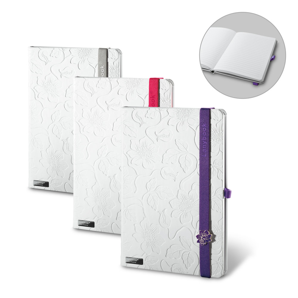 LANYBOOK INNOCENT PASSION WHITE. Notepad