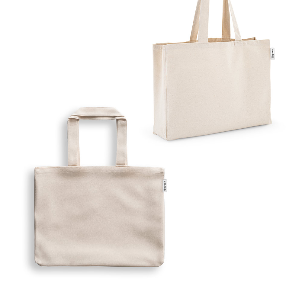 PARMA. Cotton (50%), recycled cotton (30%) and polyester (20% rPET) bag (280 g/ m²)