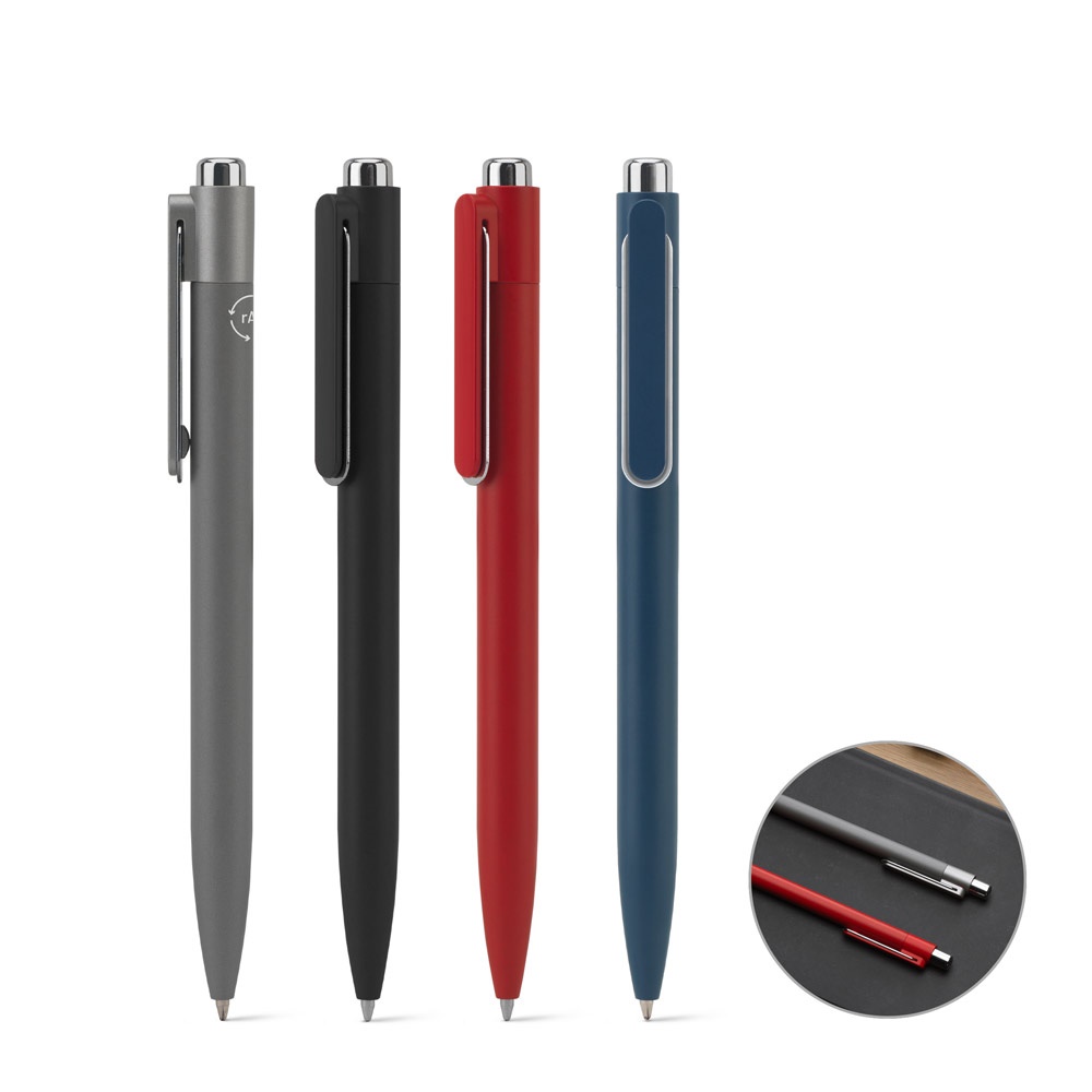 KYLIE. Aluminium ballpoint (94% recycled) with innovative clip