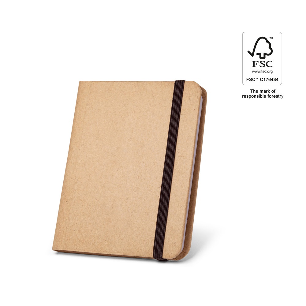 BRONTE II. A7 notepad with plain sheets