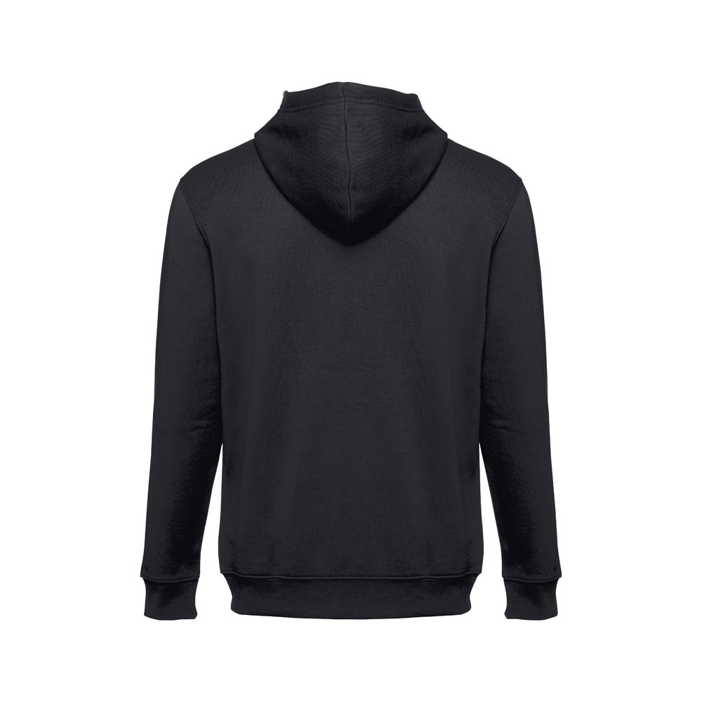 THC AMSTERDAM. Men's hoodie in cotton and polyester with full zip