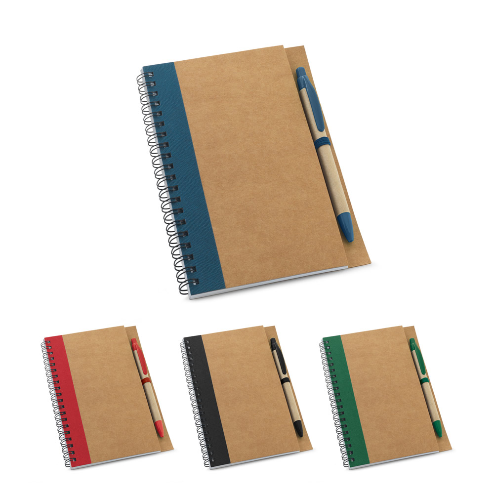 ASIMOV. B6 spiral notebook with recycled paper