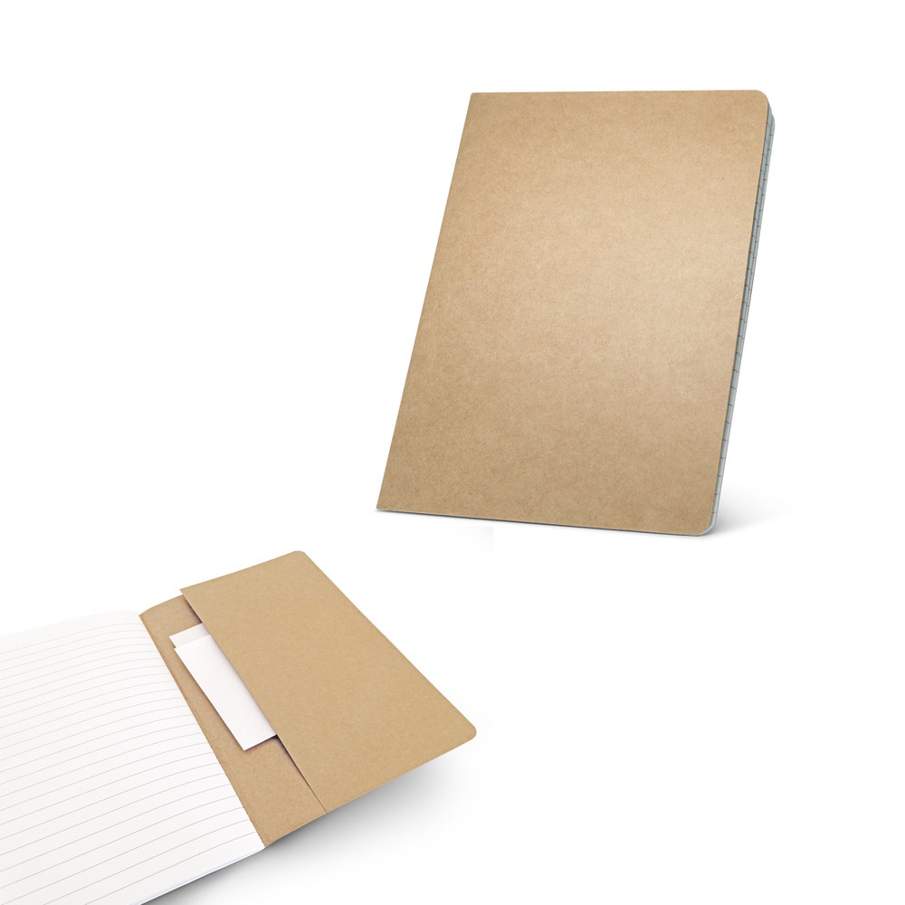 KOSTOVA. A5 notebook with lined sheets of recycled paper
