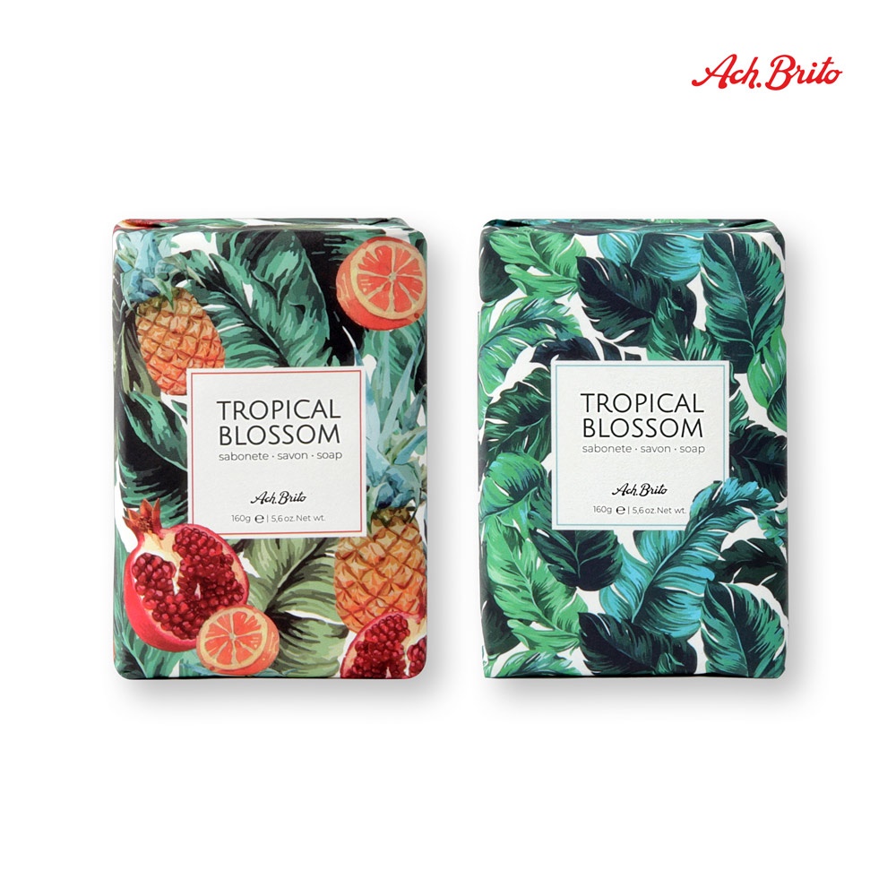 TROPICAL BLOSSOM. Soaps enriched with olive oil (160g)