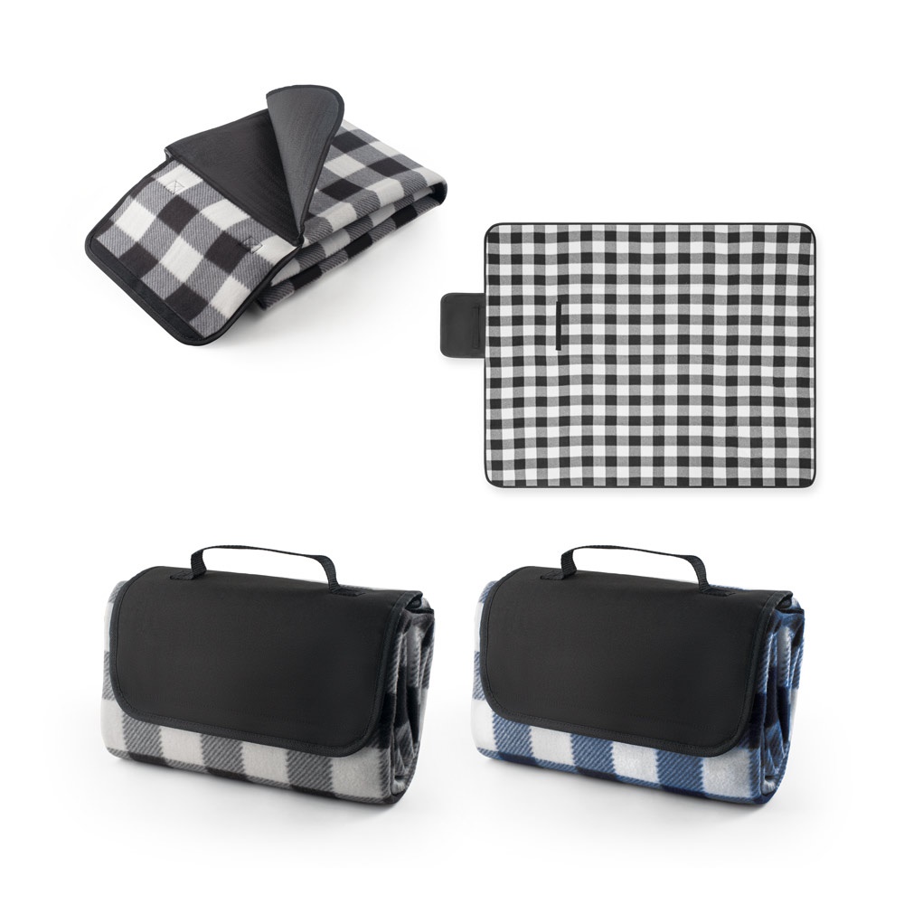 RILEY II. EPE-lined picnic blanket (180 g/m²) with pattern