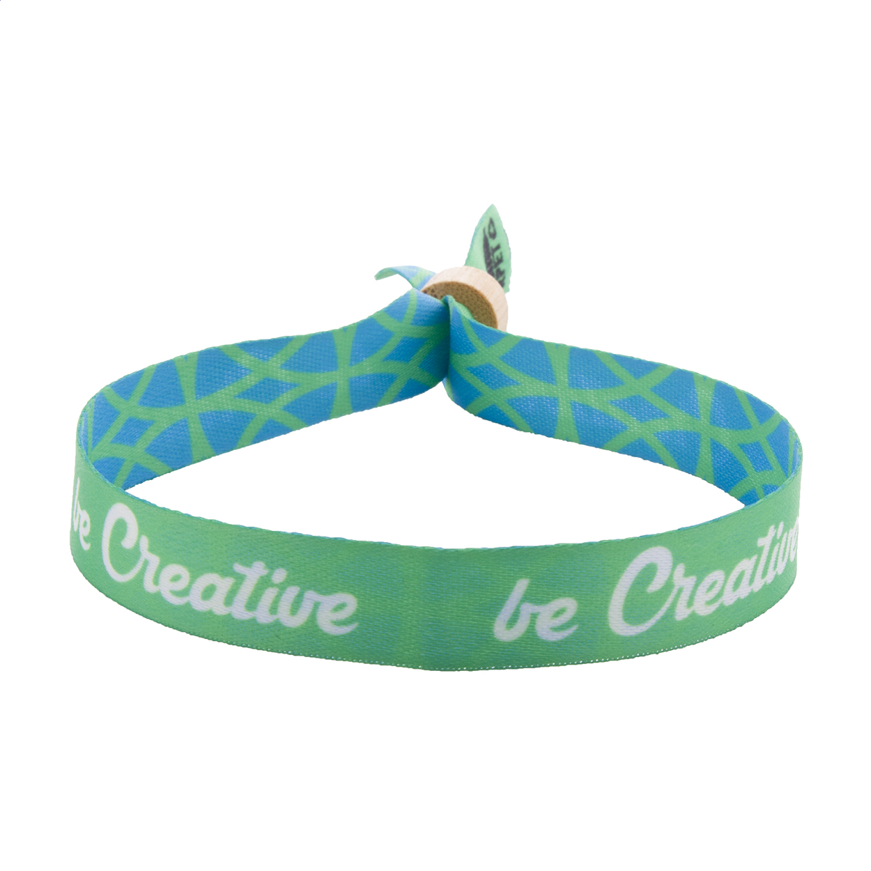 SuboWrist Eco custom RPET festival bracelet