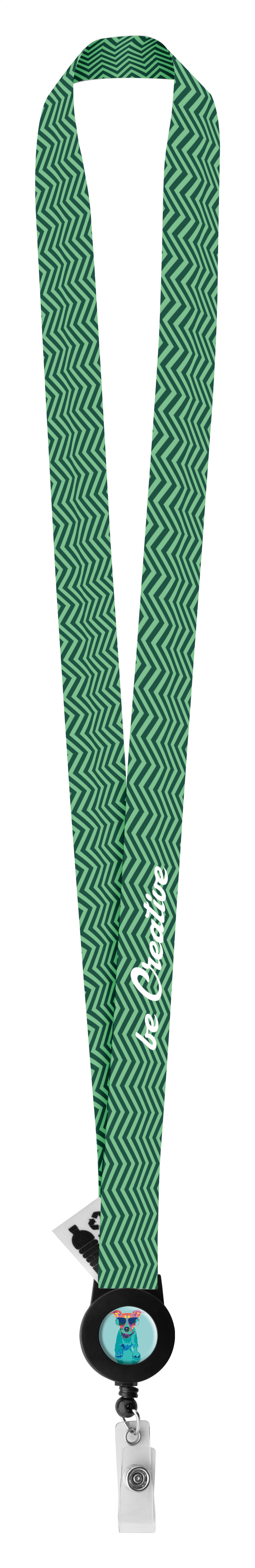 Subyard YoYo A RPET custom sublimation lanyard