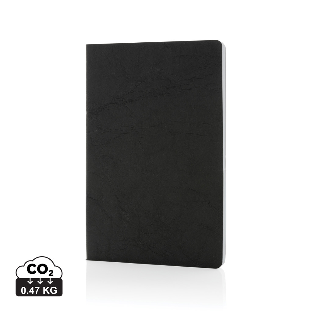 Salton A5 GRS certified recycled paper notebook