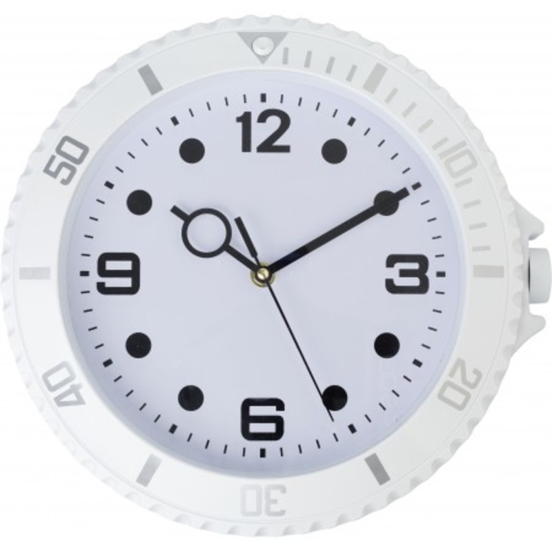 Plastic, modern wall clock