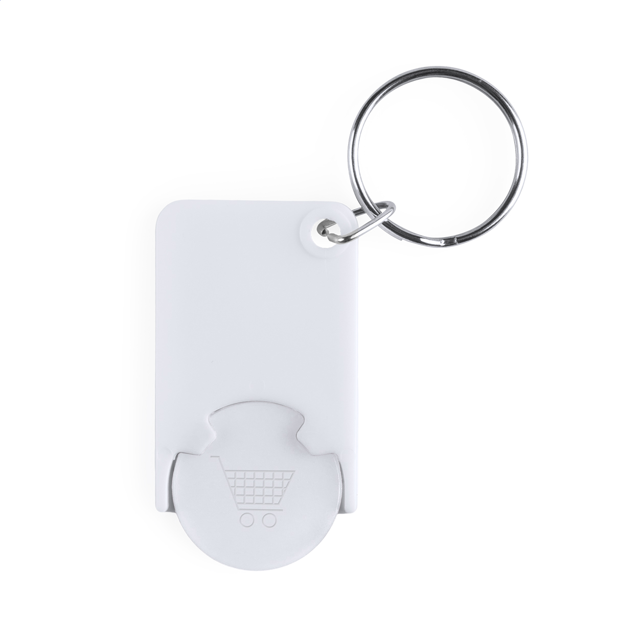 Trolex trolley coin keyring