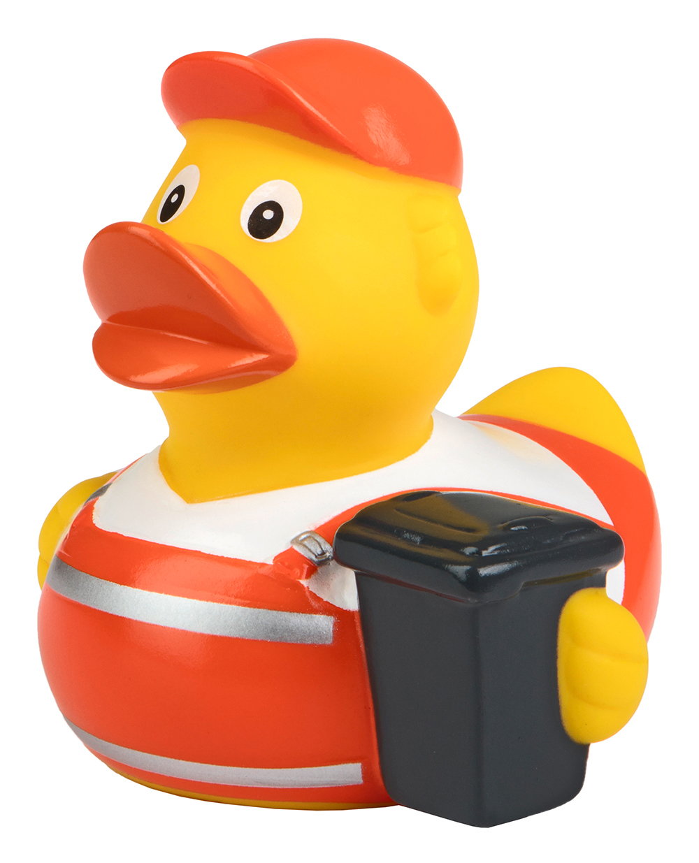 Squeaky duck garbage man