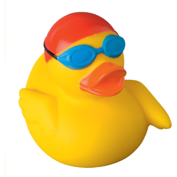 Squeaky duck, swimmer
