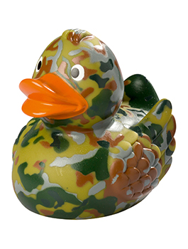Squeaky duck, camouflage