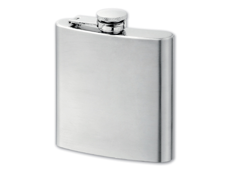 MUSE hip flask, Silver