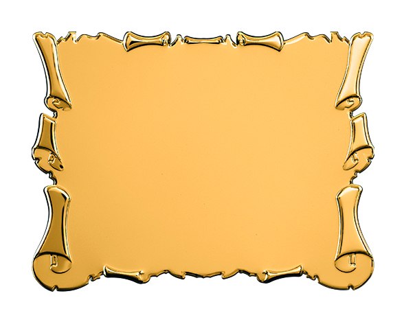 SUBLIMATION PARCHMENT PLATE 230X180 mm